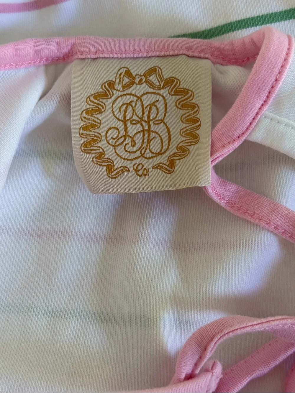 The Beaufort Bonnet Company Junie B. Bubble Romper (6-12M)